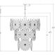 Bismarkia 13 Light 43.5 inch Gesso White Chandelier Ceiling Light, Large, Marjorie Skouras Collection