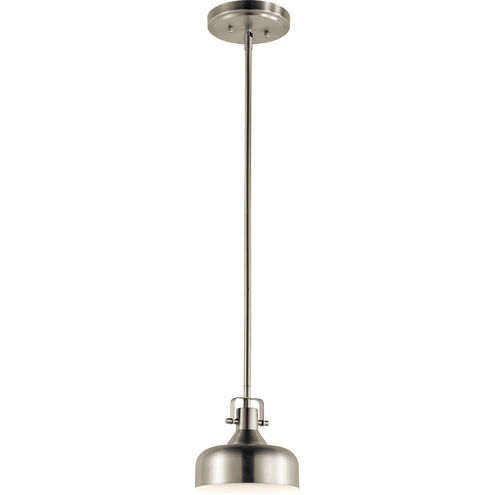 Independence LED 7 inch Brushed Nickel Mini Pendant Ceiling Light