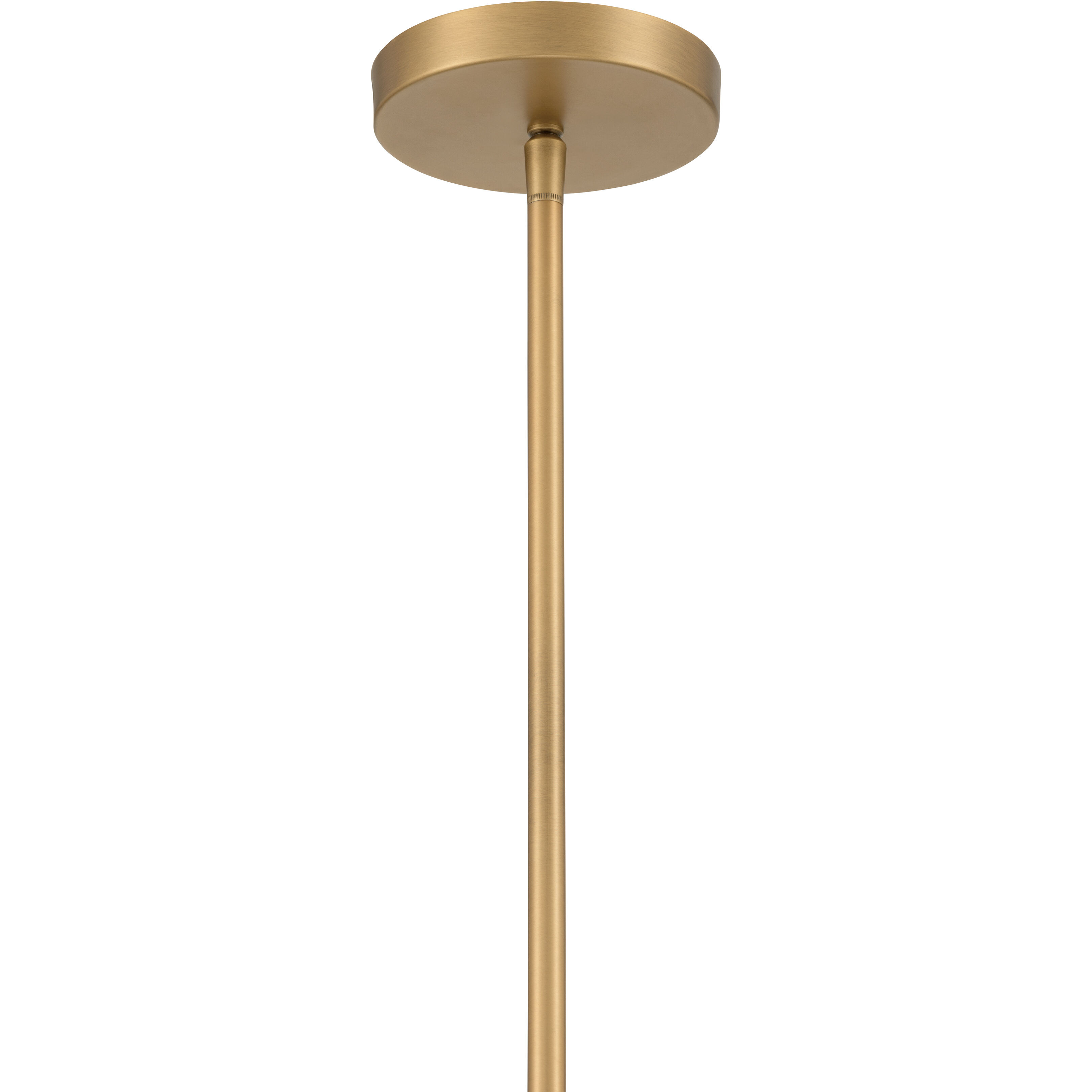 Delgada 10 Light 36 inch Legacy Brass Chandelier Ceiling Light