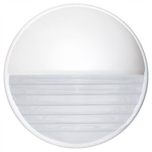 3019 Series 1 Light 9 inch White Outdoor Sconce, Costaluz