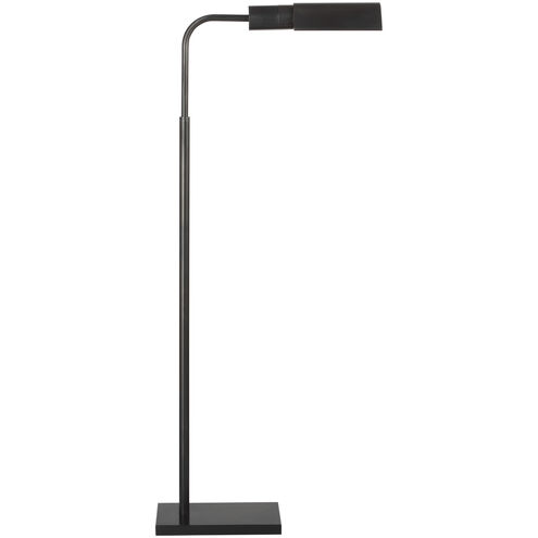 Studio 34.75 inch 1.6 watt Bronze Adjustable Cordless Pharmacy Floor Lamp Portable Light