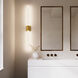 Scepter LED 4.5 inch Satin Brass Bath Bar Wall Light