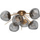 Luna 6 Light 29.10 inch Flush Mount
