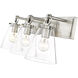 Harper 3 Light 23 inch Brushed Nickel Vanity Wall Light