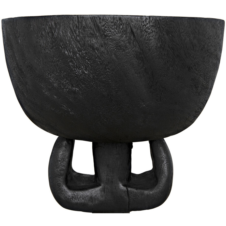 Achebe 26 X 14 inch Burnt Black Side Table