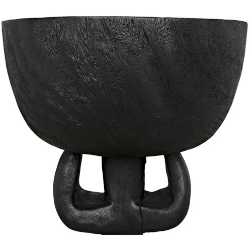 Achebe 26 X 14 inch Burnt Black Side Table