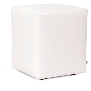 Universal Atlantis White Outdoor Cube Ottoman Replacement Slipcover, Ottoman Not Included