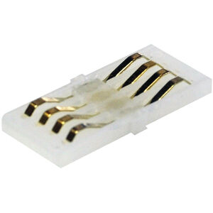 Silk LED White Interlink SBC Solid Bus Connector, Undercabinet
