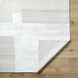 Jaylin 120 X 96 inch Off-White / Light Silver Handmade Rug in 8 x 10