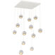 Cabochon 12 Light 33.90 inch Pendant