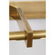 Kelly Wearstler Axis 30 watt 31.5 inch Antique-Burnished Brass Pivoting Library Light Wall Light