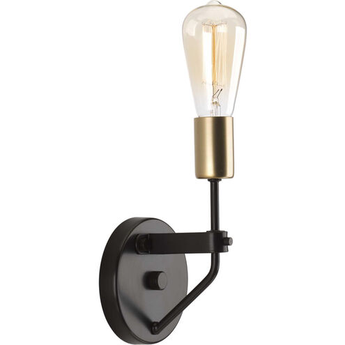 Hangar 1 Light 5 inch Antique Bronze Wall Bracket Wall Light, Design Series