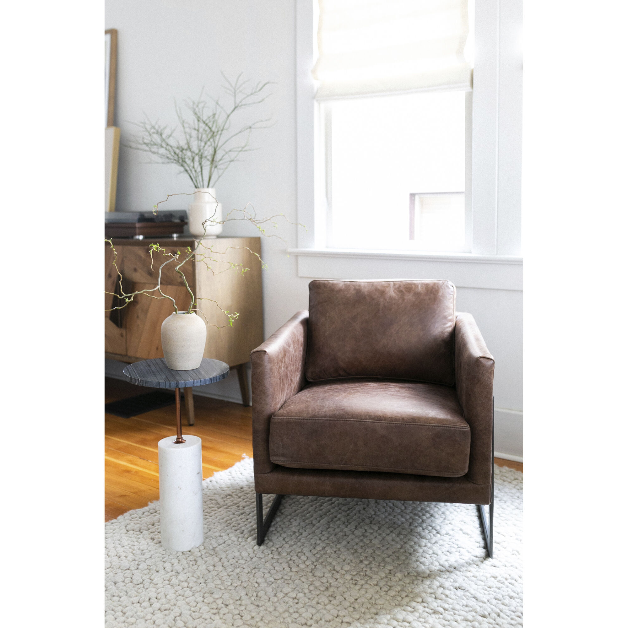 Dusk 20 X 12 inch Black Accent Table