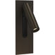 Fuse 3.62 inch Bronze Interior Reading Light Wall Light