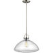 Belton 1 Light 16 inch Brushed Nickel Pendant Ceiling Light, Large