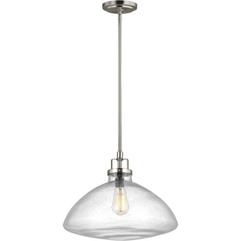 Belton 1 Light 16 inch Brushed Nickel Pendant Ceiling Light, Large