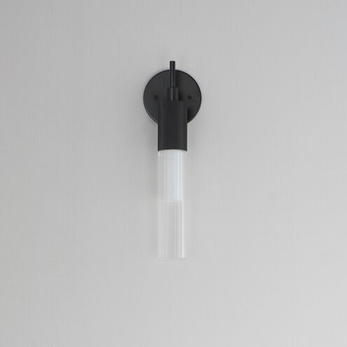Reeds LED 5 inch Black ADA Wall Sconce Wall Light