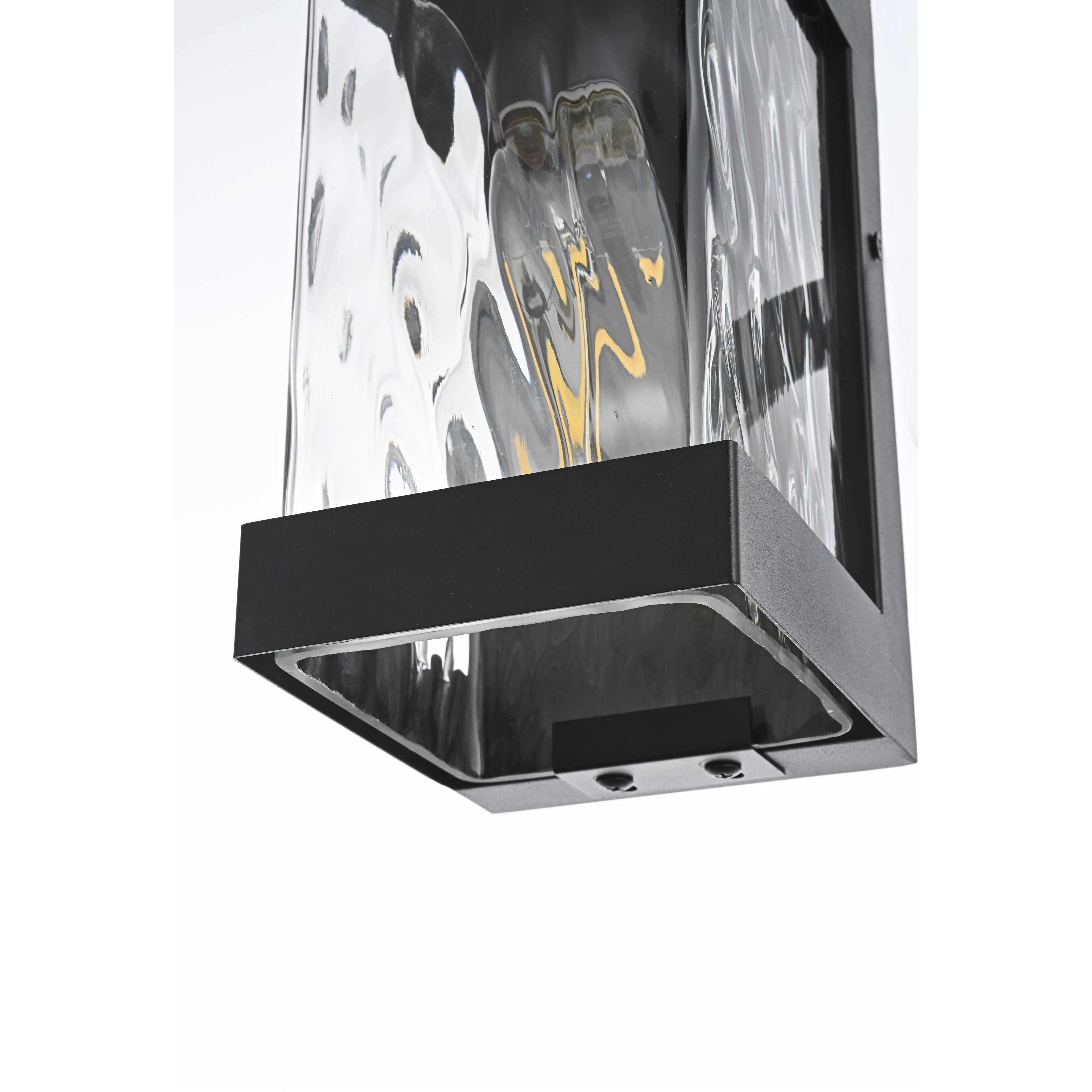 Thompson 1 Light 9 inch Black Outdoor Wall Sconce