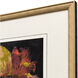 Flourish Magnolia Pink and Black and Gray Framed Art