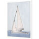 Sailing Blue and White and Turquoise Framed Art, The Studio