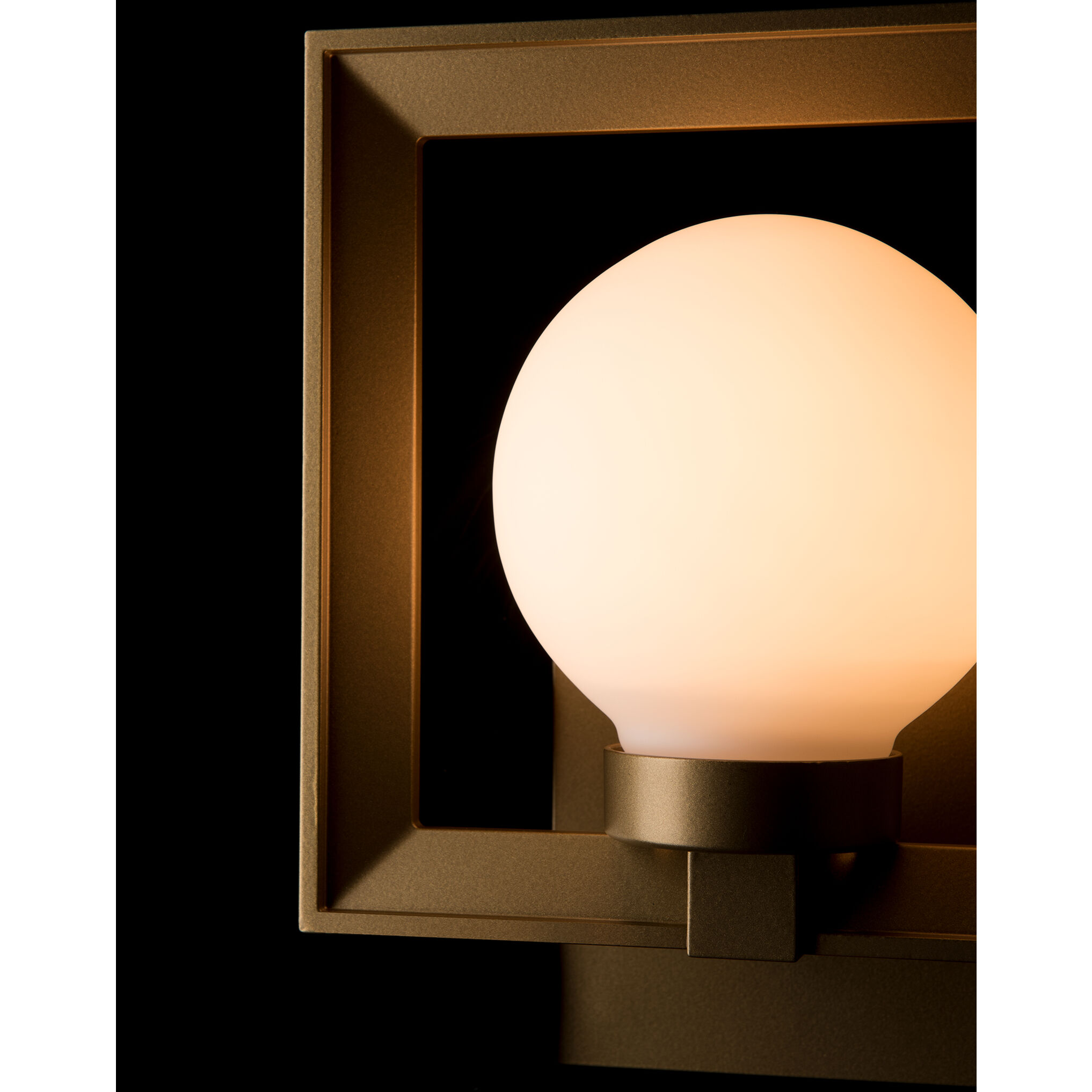 Frame 1 Light 10.1 inch Coastal Dark Smoke Outdoor Sconce, Small - Open Box