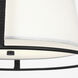 Drew & Jonathan Cortes 2 Light 13.5 inch Midnight Black Flush Mount Ceiling Light, Medium