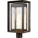 Sean Lavin Urbandale LED 18.75 inch Antique Bronze Outdoor Post Lantern