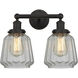 Chatham 2 Light 15.5 inch Oil Rubbed Bronze Bath Vanity Light Wall Light