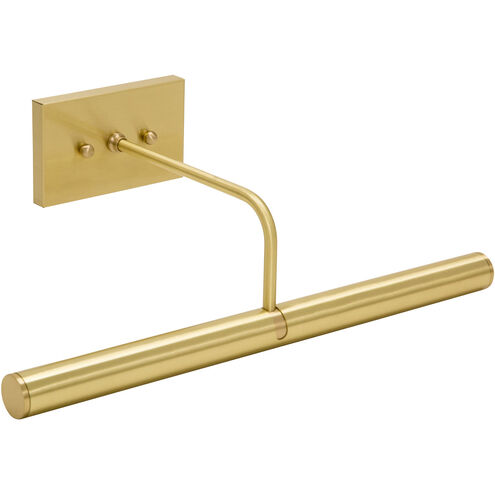 Slim-line 30 watt 14 inch Satin Brass Picture Light Wall Light in 2.75