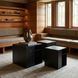 Gropius Cubes 51 X 20 inch Matte Black Console