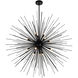 Savannah 14 Light 40 inch Black Chandelier Ceiling Light