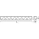 Haven LED 27 inch Satin Nickel Vanity Light Wall Light
