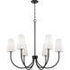 Averitt 6 Light 37.25 inch Chandelier