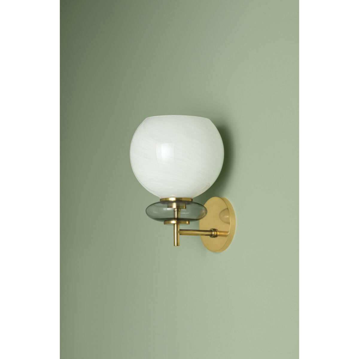 Alexia 1 Light 7.75 inch Aged Brass Wall Sconce Wall Light