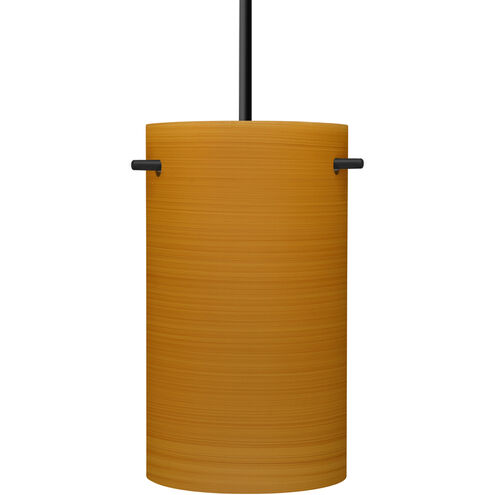 Tamburo 5 LED Black Cord Pendant Ceiling Light
