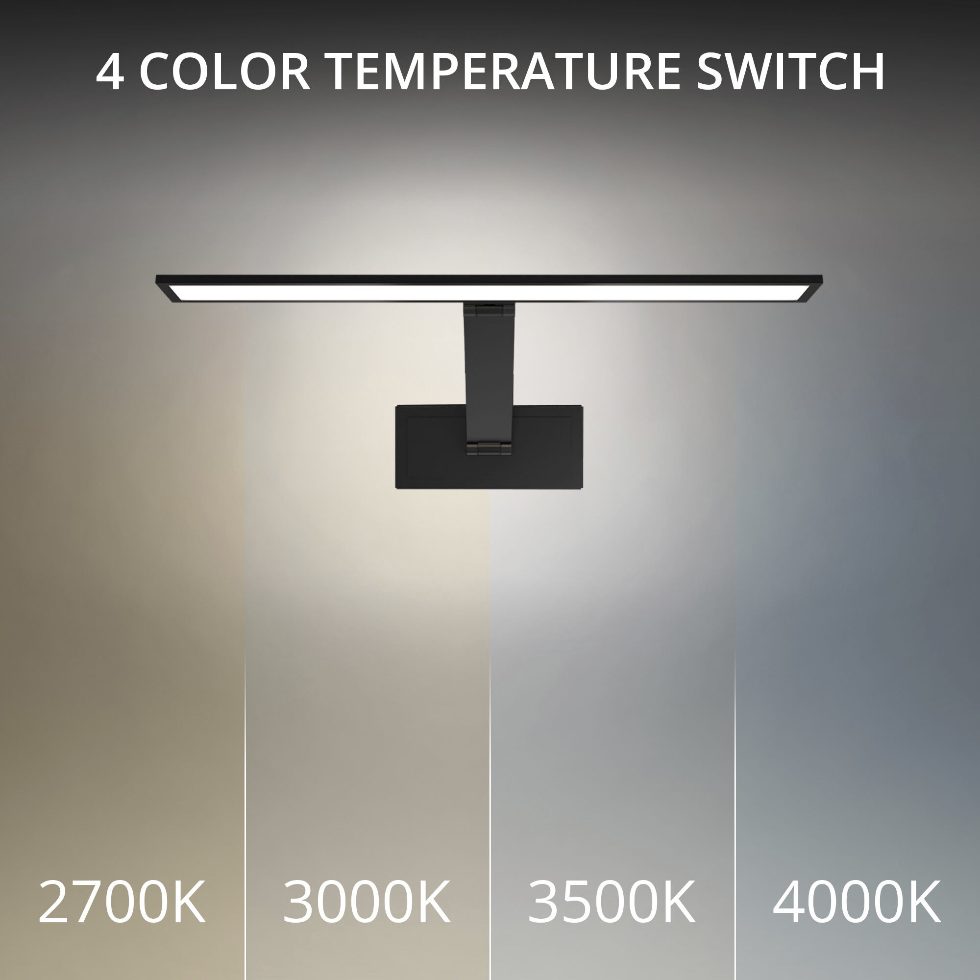 Diver Indoor Wall Lighting in 4000K, Black