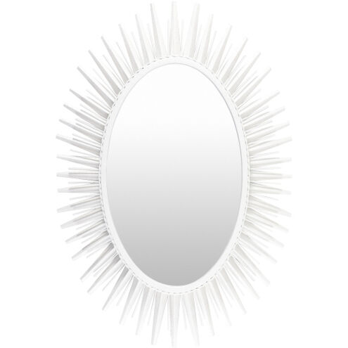 Nihal 35 X 24 inch Textured Wall Mirror