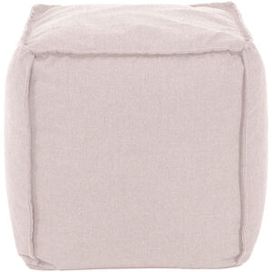 Pouf 18 inch Seascape Sand Outdoor Square Ottoman with Cover