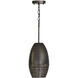 Sana 1 Light 8 inch Grey Iron Pendant Ceiling Light