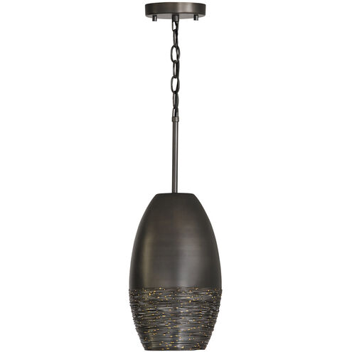 Sana 1 Light 8 inch Grey Iron Pendant Ceiling Light