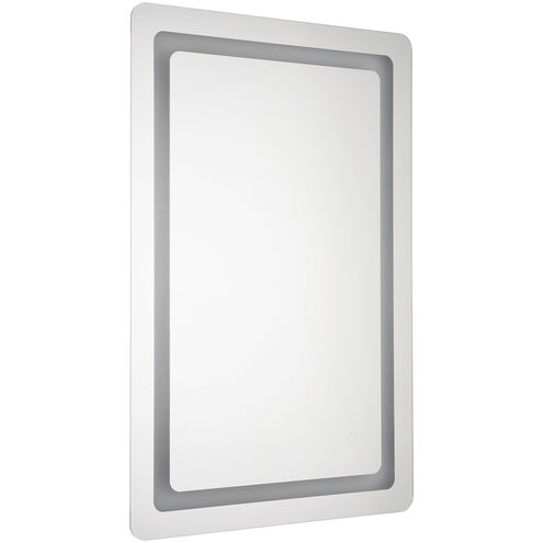Seneca LED 24.13 inch Sandblasted Merc Edge Bath Vanity Light Wall Light