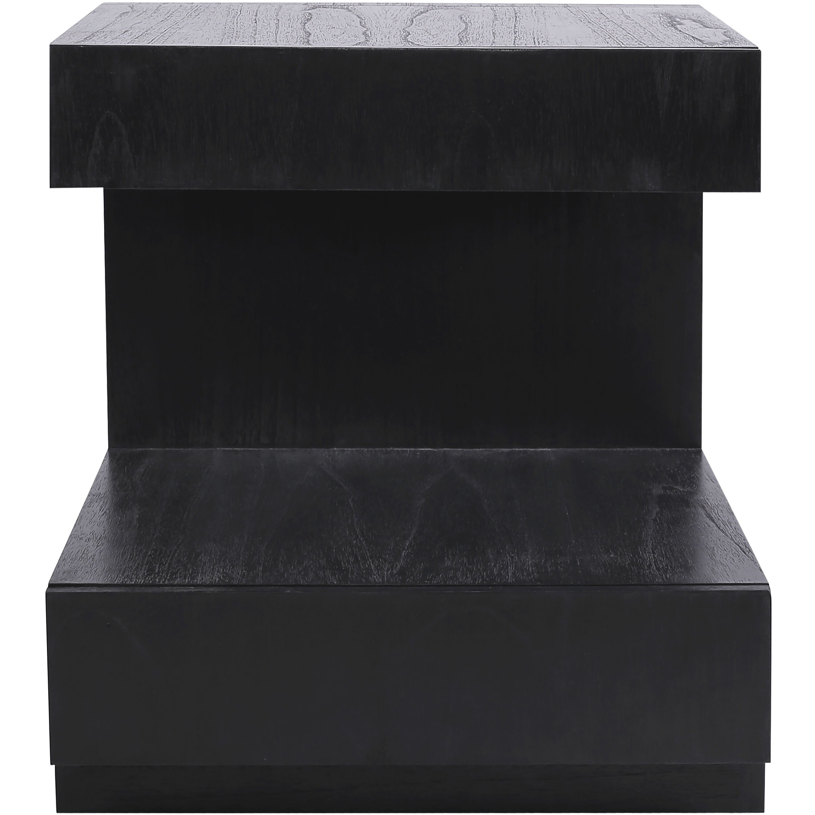 Checkmate 24 X 22 inch Checkmate Black Accent Table