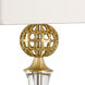 Chelsea House 29 inch 60.00 watt Antique/Clear Accent Lamp Portable Light