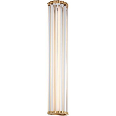 Chapman & Myers Kean LED 5.75 inch Antique-Burnished Brass Sconce Wall Light