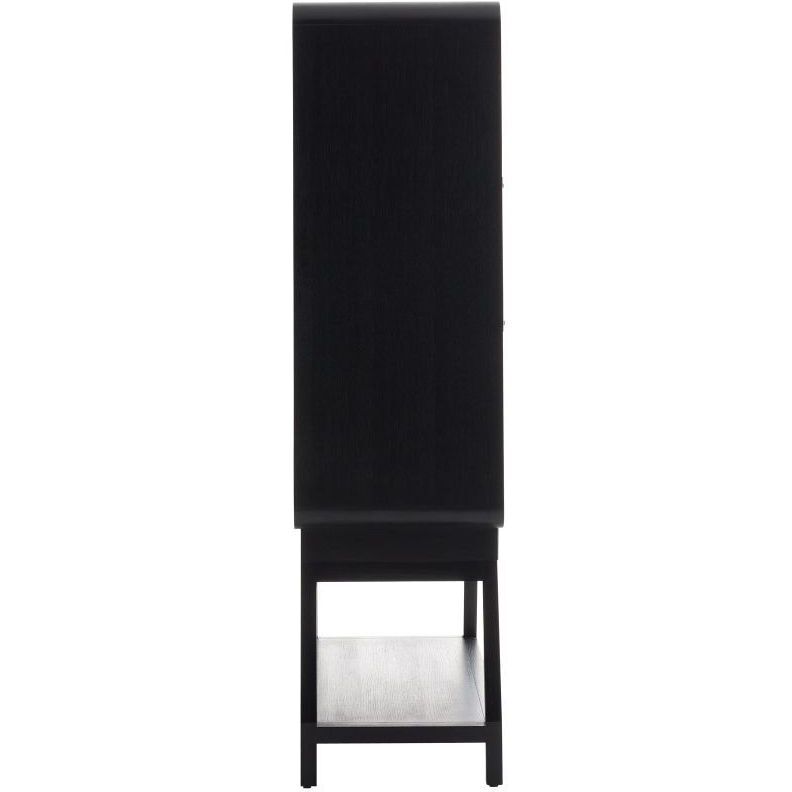 Cantu 40 inch Ebony Cocktail Cabinet
