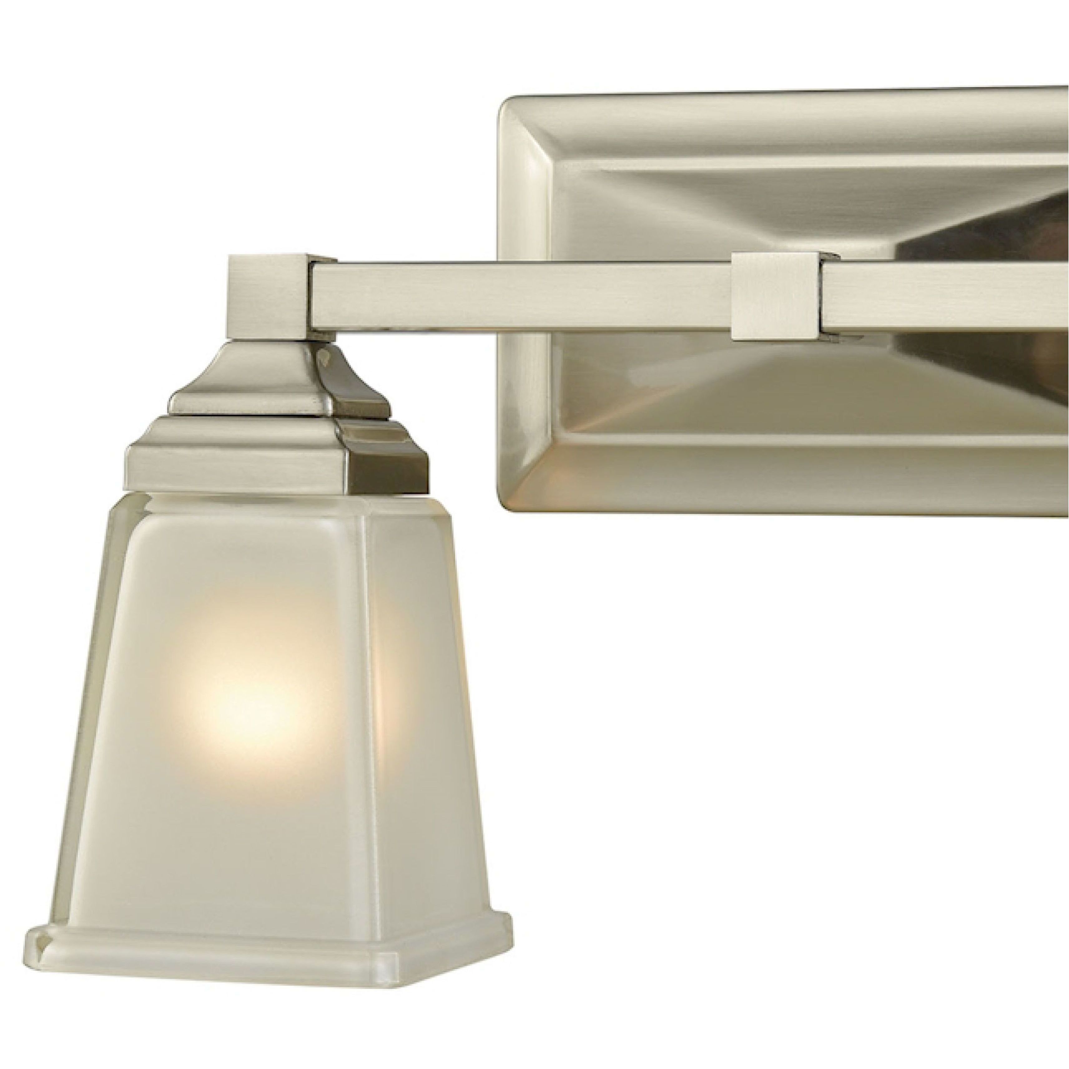Sinclair 2 Light 15 inch Brushed Nickel Vanity Light Wall Light