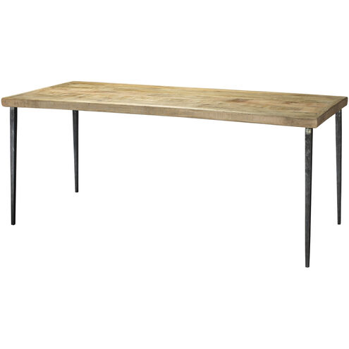 Farmhouse 72 X 30 inch Natural Wood Dining Table