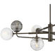 Oberon 8 Light 48 inch Black Oxide Chandelier Ceiling Light