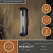 Brighton Park LED 18 inch Textured Black Outdoor Wall