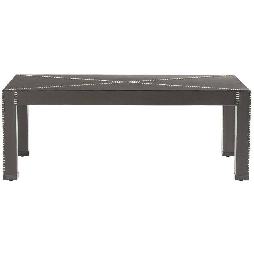 Hidalgo 52 X 19.5 inch Dim Gray and Blackened Bronze Cocktail Table